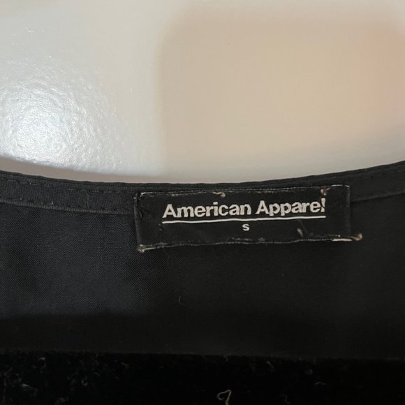 American Apparel black button-up jumpsuit - Picture 2 of 6